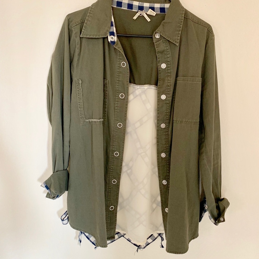 Super Unique Twist to a Flannel